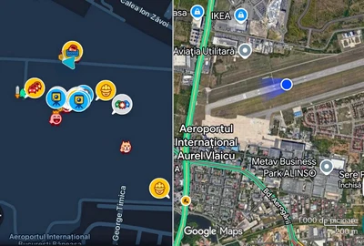 Erori ale aplicațiilor GPS  Sursa Reddit jpg