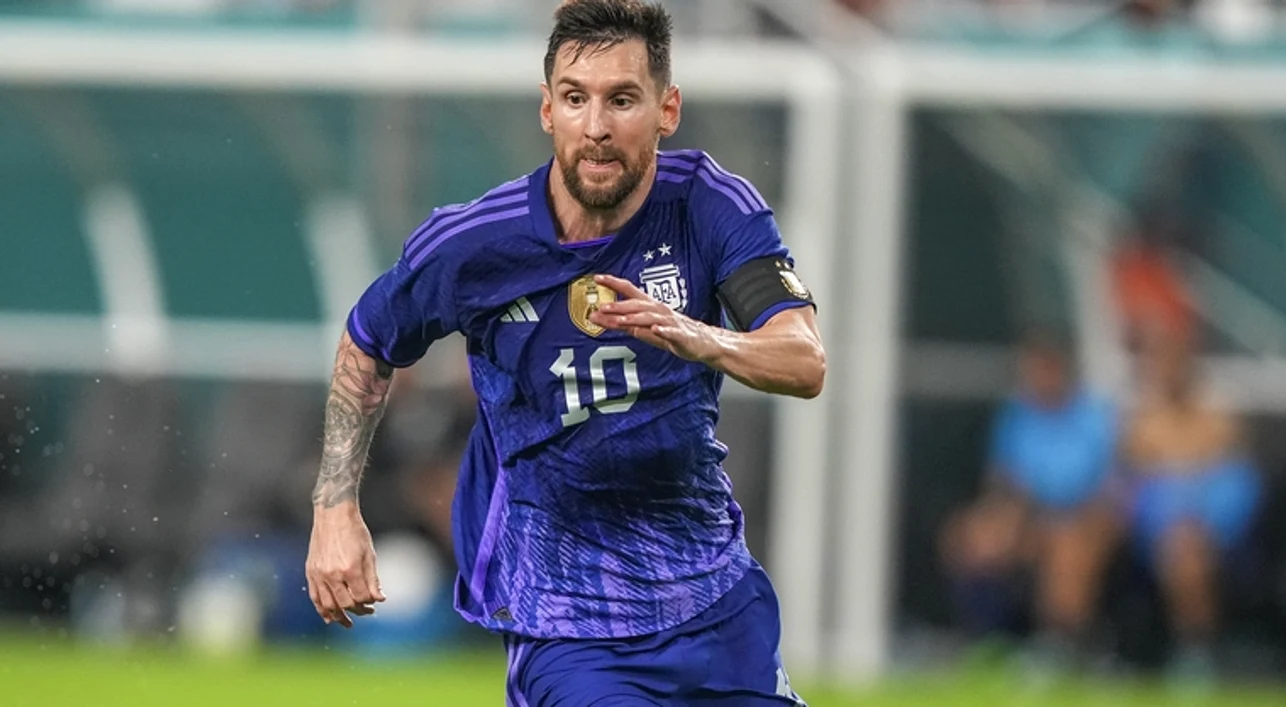 Lionel Messi a fost o umbră în partida Argentina - Arabia Saudită. Foto Getty images