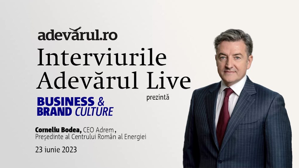 Economia sustenabilă este  misiunea  antreprenoriatului românesc. Despre viitor și energie, cu Corneliu Bodea, CEO Adrem