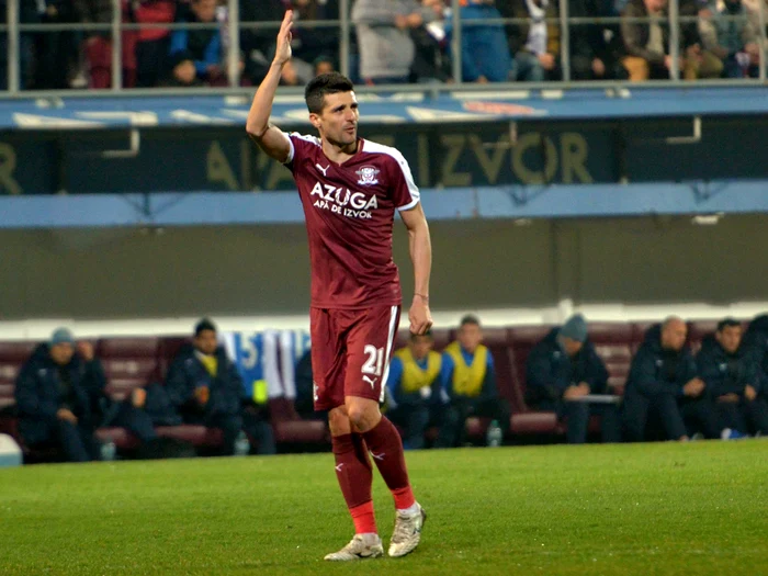 Daniel Niculae a trecut linia dintre determinare şi infracţiune, fiind eliminat direct în minutul 41