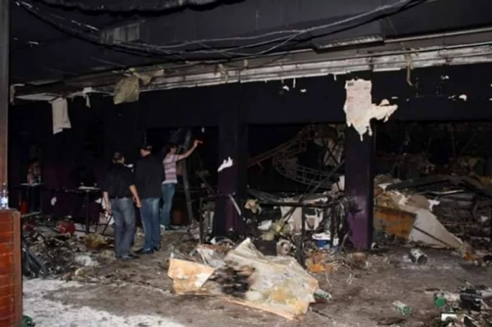 Așa arăta Clubul Colectiv a doua zi, după ce focul a fost stins