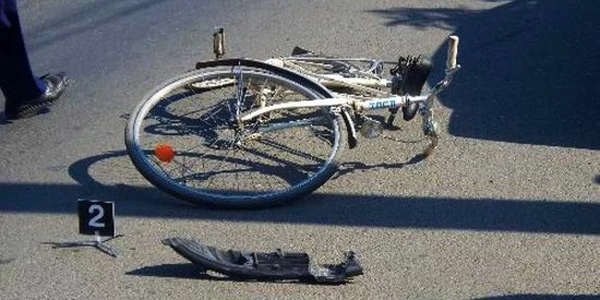 Biciclistul a ajuns la spital