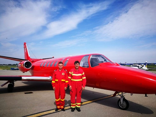 Avionul SMURD îşi va relua zborurile pentru salvarea vieţilorfoto: MAI