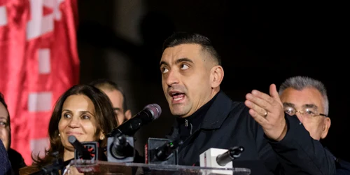 George Simion si Anca Alexandrescu Inquam Photos / Alex Nechez