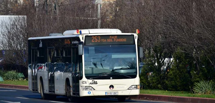 Mercedes Citaro din dotarea RATB