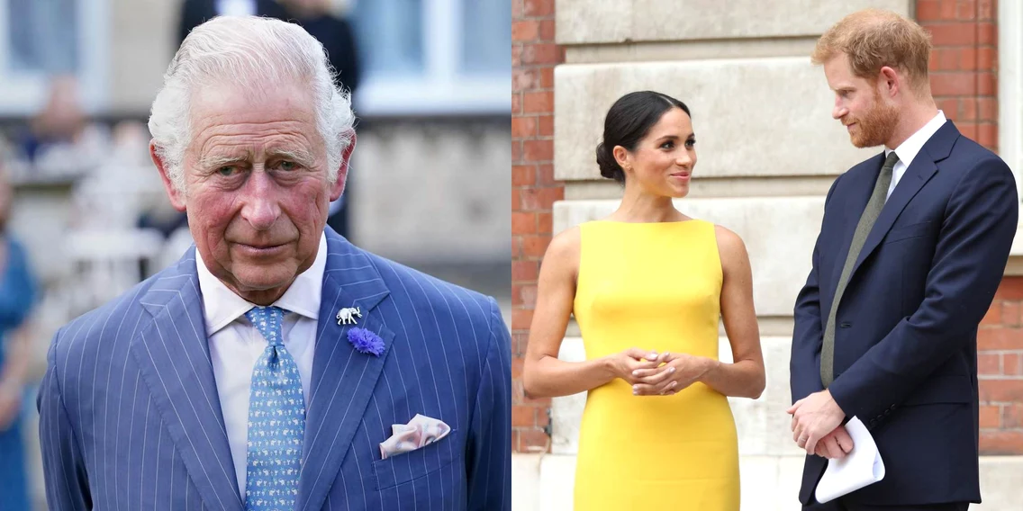 Charles, Harry și Meghan