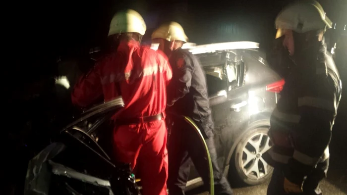 Accidentul s-a petrecut la ieşirea din Braşov spre Stupini. FOTOISU Braşov