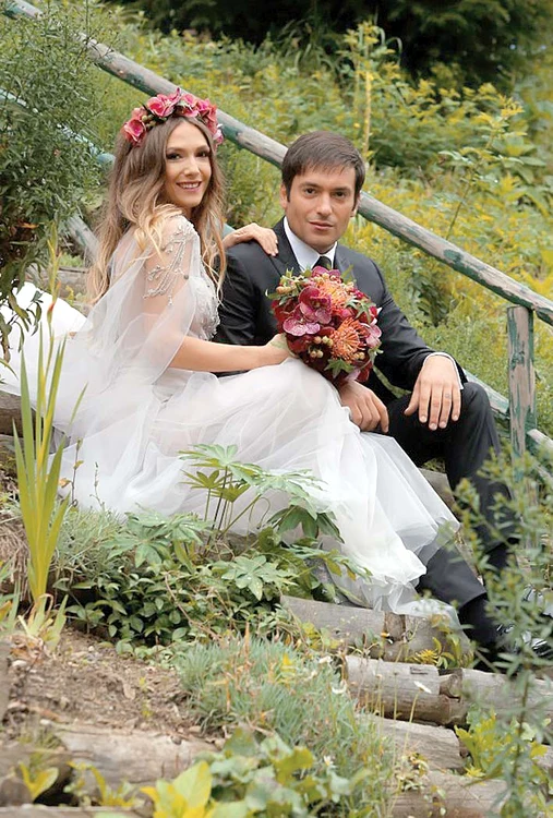 22 august 2015. S-au căsătorit după  5 ani de relație