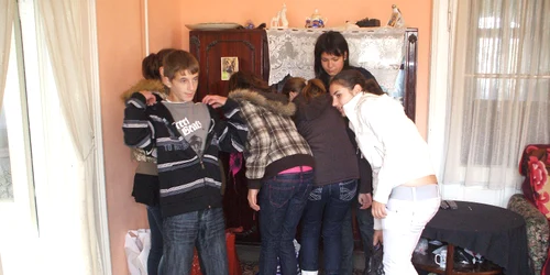 Donație familie din Sântana