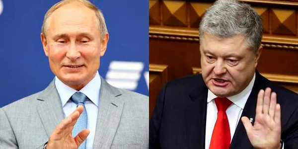 Putin Porosenko Guliver Getty Images/ EPA EFE