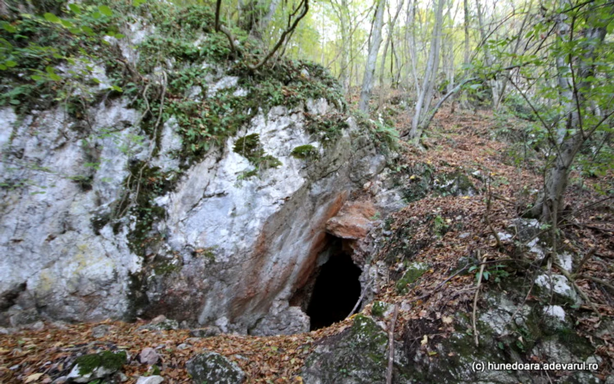 O fostăintrare a Cioclovinei, spre zăcământul de guano. Foto: Daniel Guță