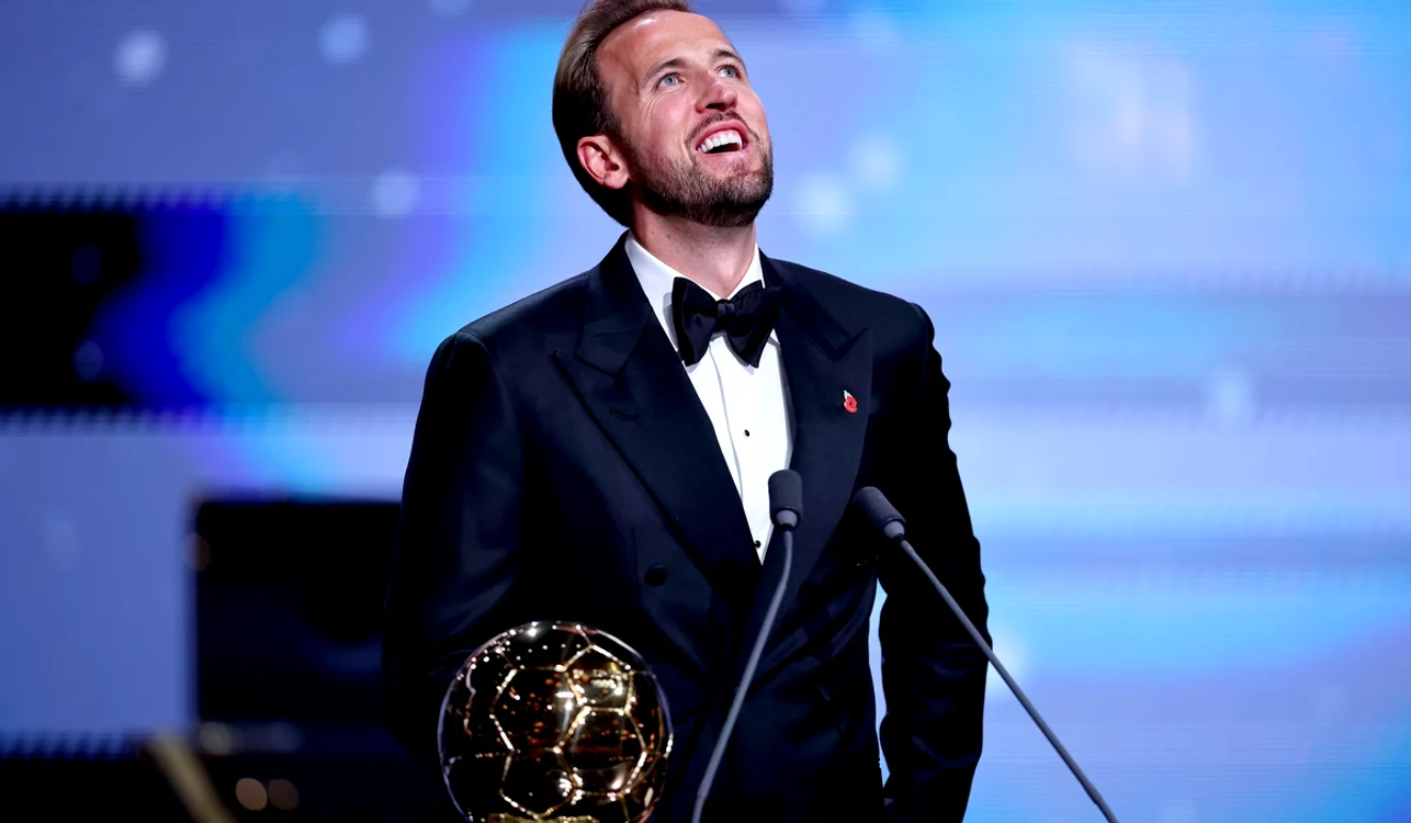 Harry Kane și momentul său de glorie la gala Balonului de Aur