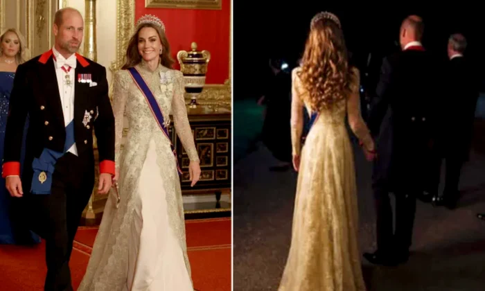 Kate și William, gesturi adorabile de tandrețe, la dineul în cinstea lui Trump, Foto Instagram (1) png