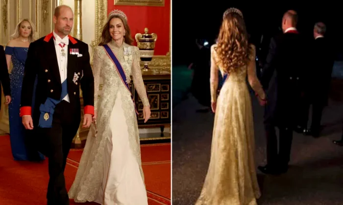 Kate și William, gesturi adorabile de tandrețe, la dineul în cinstea lui Trump, Foto Instagram (1) png