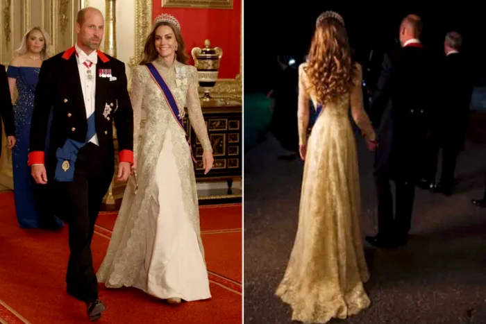 Kate și William, gesturi adorabile de tandrețe, la dineul în cinstea lui Trump, Foto Instagram (1) png