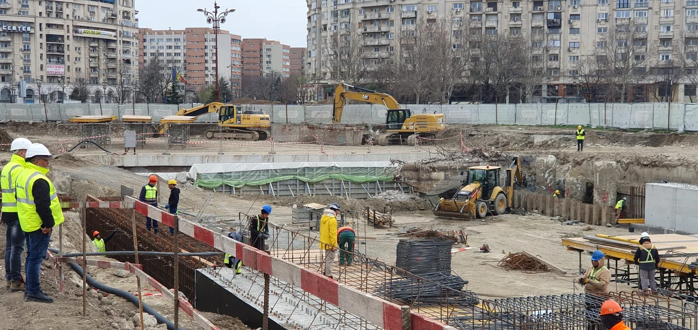 Șantierul de la Unirea-martie 2026