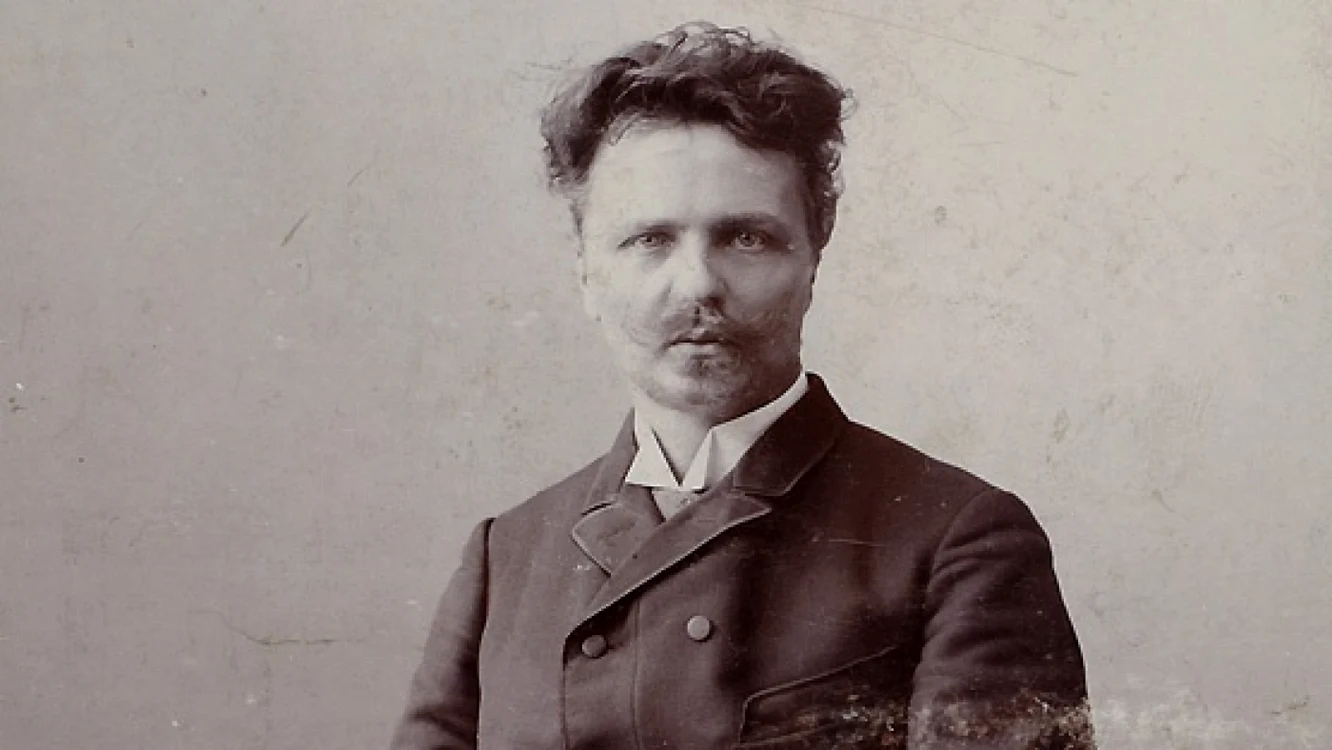 August Strindberg, scriitor, jurnalist şi fotograf suedez   FOTO http://auktionsverket.com