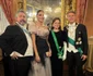 Emanuele Filiberto de Savoia și mexicanca Adriana Abascal la bal cu Marii Duci Romanov. FOTO: Instagram