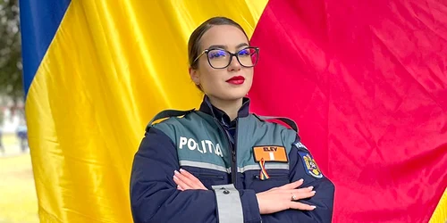 Politista Andreea Elena din Barlad jpg