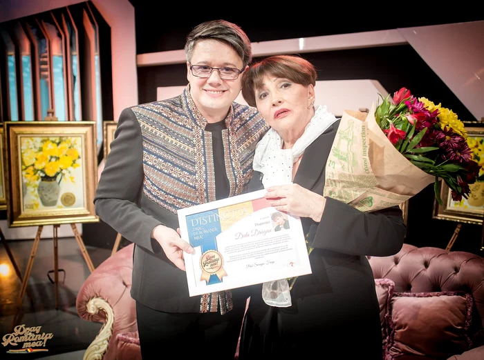 
    Dida Drăgan, în 2010, în juriul selecției naționale Eurovisionfoto: Click!  