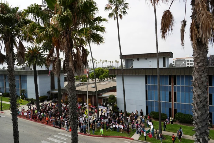 Proteste față de raziile ICE asupra imigranților din California FOTO Profimedia