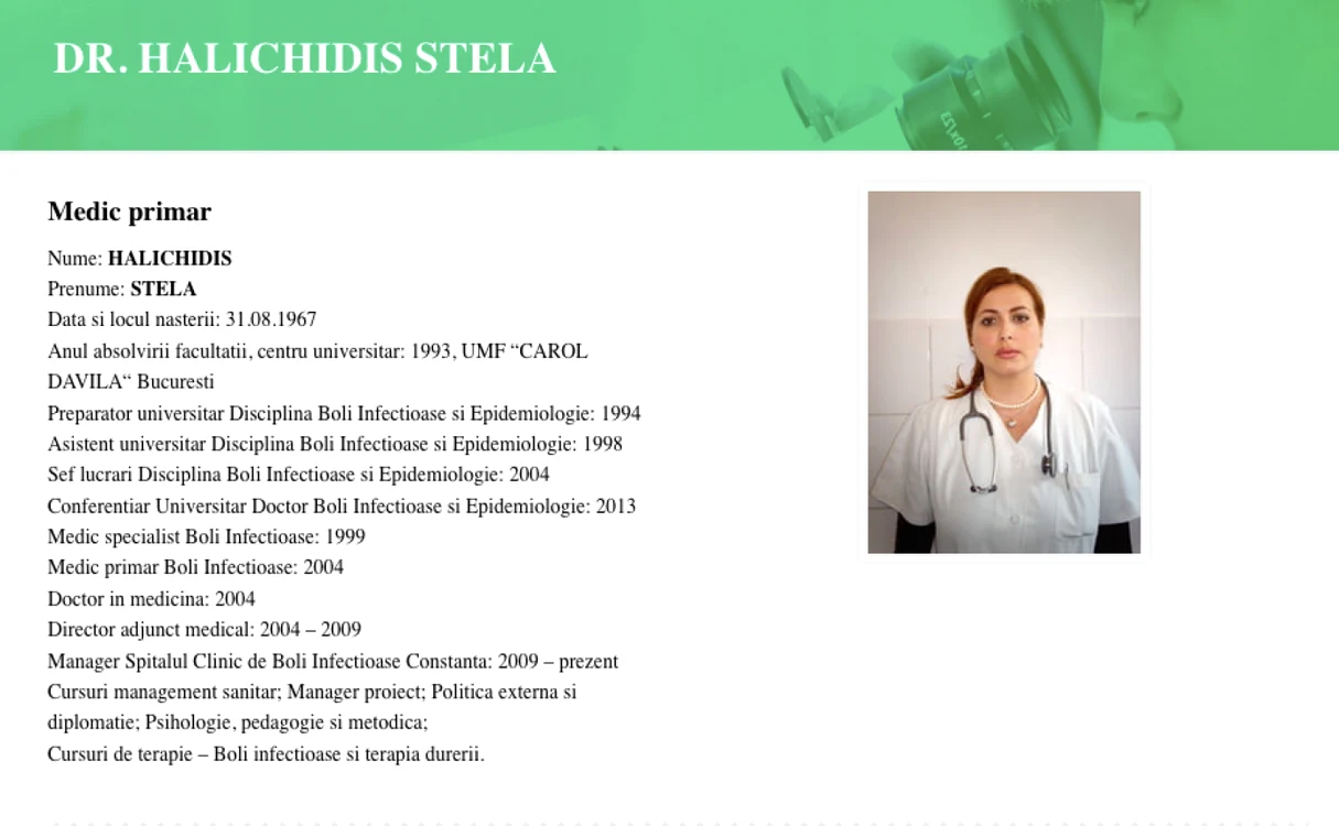 halichidis cv