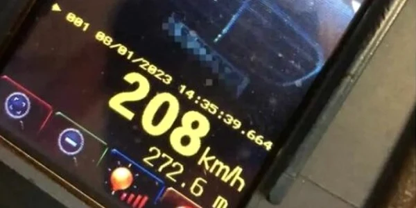 viteza ametitoare pe A2 FOTO IPJ Sibiu jpg