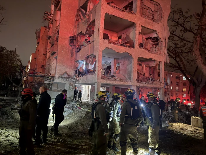 Atac iranian la Dimona FOTO: X