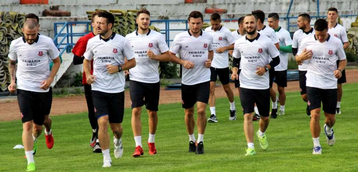 FC Hermannstadt are șapte meciuri consecutive fără înfrângere FOTO arhivă Adevărul