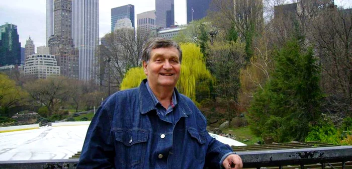 Alex Ştefănescu, în Central Park, la New York