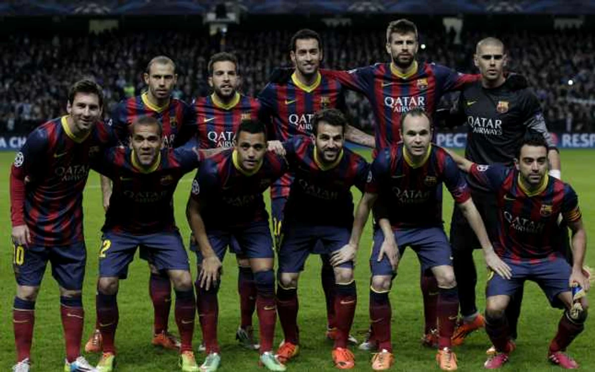 FC Barcelona, câştigătoarea trofeului Supercupa Cataluniei FOTO AP