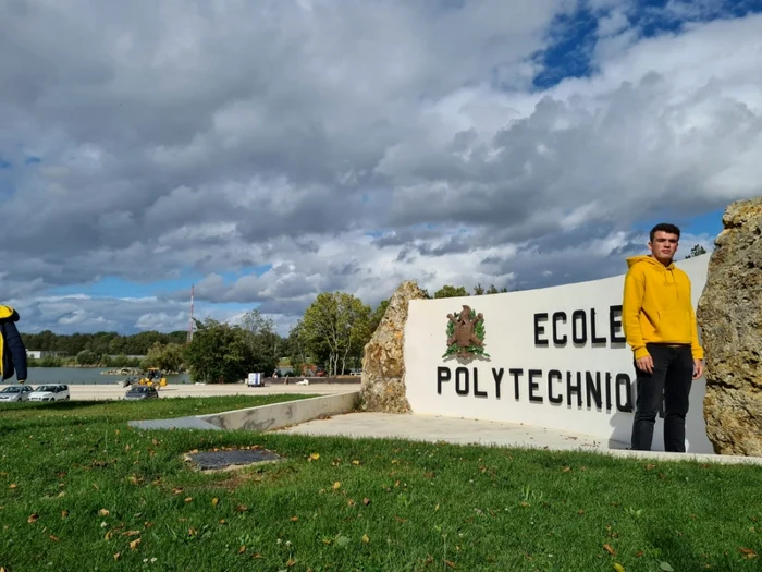 Andrei a fost elev al Liceului Teoretic Mihai Eminescu din Călăraşi FOTO LTME