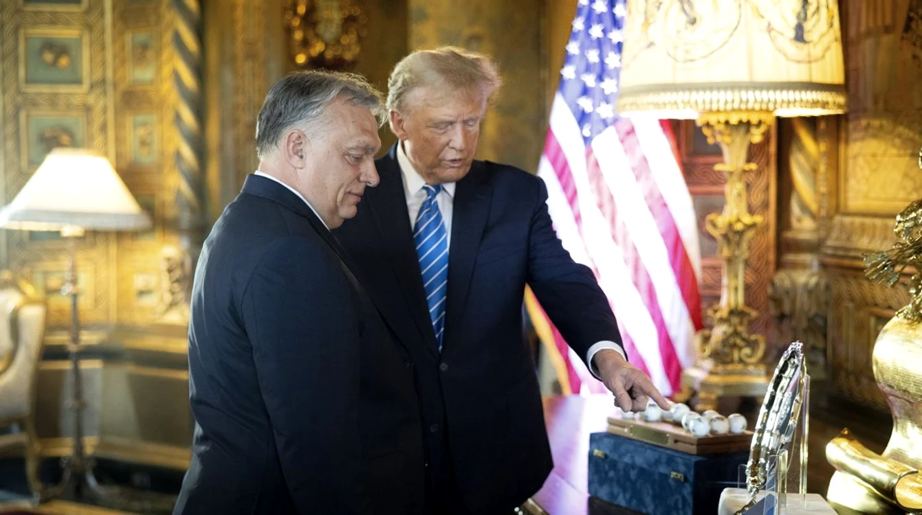Premierul maghiar Donald Trump și președintele ales al SUA, Donald Trump/ FOTO:AFP