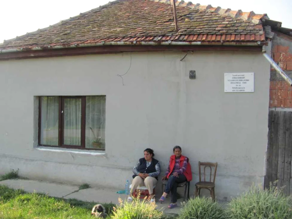 Casa în care s-a născut Andreas Gebhardt FOTO Ştefan Both