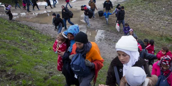 Imigranti Slovenia FOTO AP 