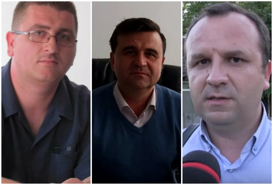 Bogdan Chiş, Crin Bologa şi Sorin Flonta (sursa foto captură Dejeanul.ro) FOTO Colaj Adevărul