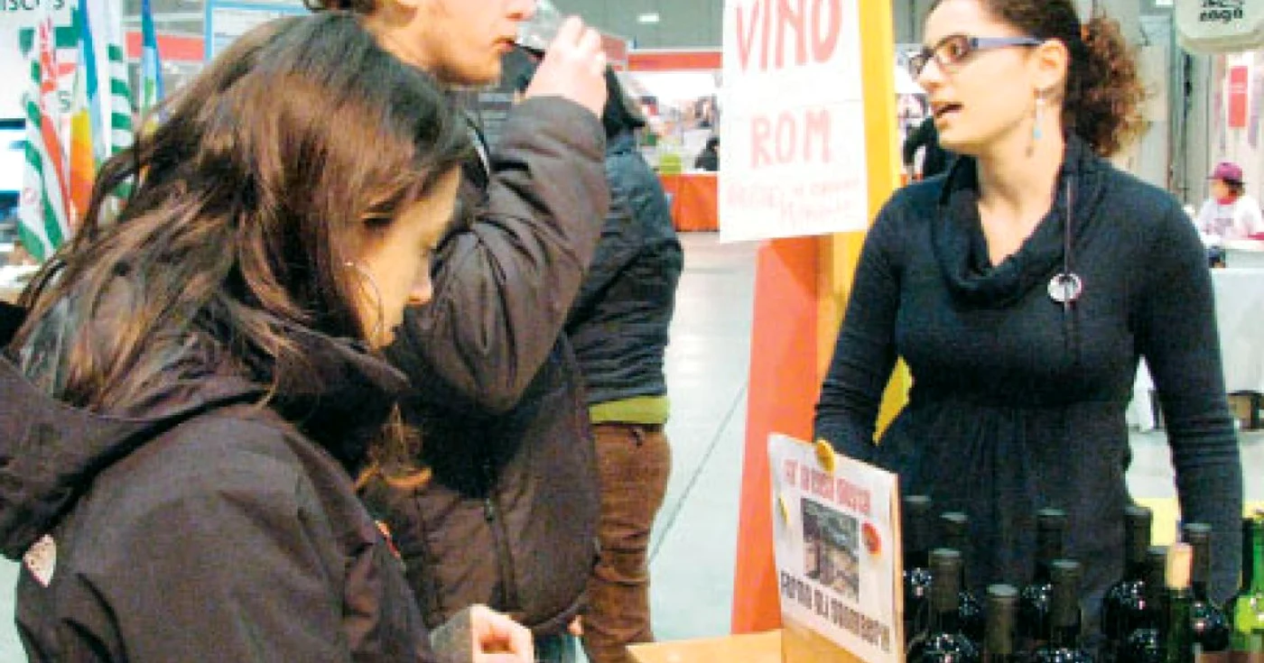 Italienii au putut gusta din vinul ROM înainte de a-l cumpăra 