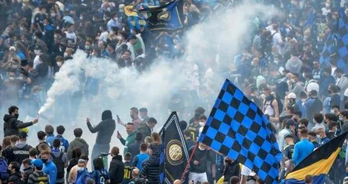 Fanii lui Inter, în război cu conducerea clubului. Foto corriere.it