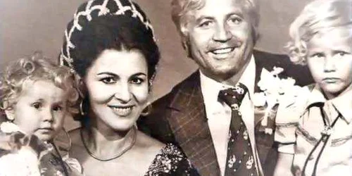 Irina Loghin şi Ion Cernea  au doi copii, Ciprian şi Irinuca jpeg