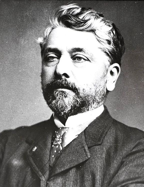 Gustave Eiffel, părintele turnului cu acelaşi nume. Foto arhivă