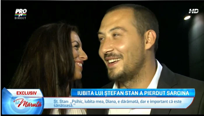 Ştefan Stan şi Diana la nunta lui Pepe
