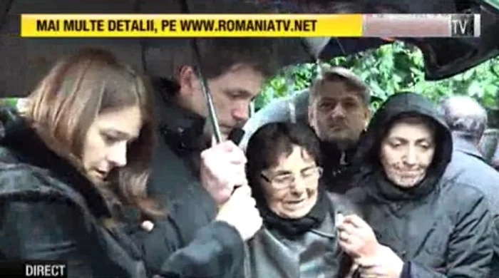 
    Înmormântarea tatălului lui Gică Popescu (capturi Rtv.net)  