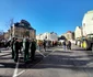 O nouă zi de proteste al agricultorilor în centrul Timișoarei FOTO Ștefan Both
