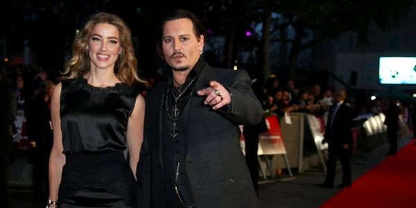 Johnny Depp Amber Heard foto ap