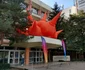 Sculptură gonflabilă la Electro FOTO Ștefan Both