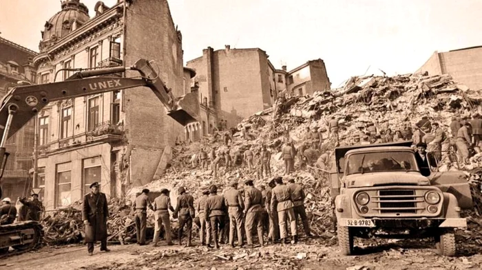 Bucureştiul, cel mai afectat de mişcarea seismică FOTO historia.ro