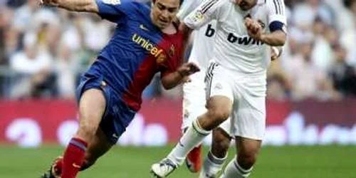 Partida Real Madrid – FC Barcelona este cel mai aşteptat meci din Spania 