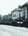 Tancuri românești pe străzile Bucureștiului