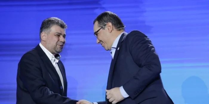 Marcel Ciolacu și Victor Ponta FOTO: Arhivă, Adevărul
