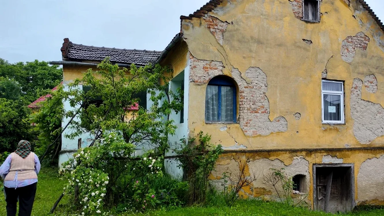Casa înainte de renovare.